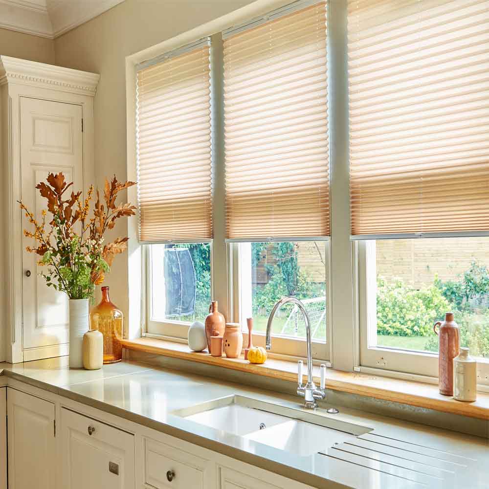 Pleated blinds in Maidstone